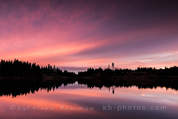 Winchester Lake Sunrise