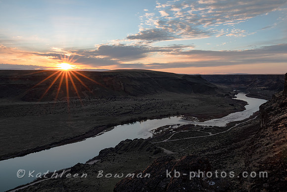 Snake River Canyon Sunset